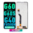 Motorola Moto G40 Fusion (XT2147-1) / G60 (XT2135-1) / G60S (XT2133-2) / G51 5G (XT2171) LCD Screen Assembly Replacement Without Frame (Refurbished) (All Colors)