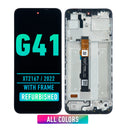 Motorola Moto G41 (XT2167 / 2022) LCD Assembly With Frame (Refurbished) (All Colors)