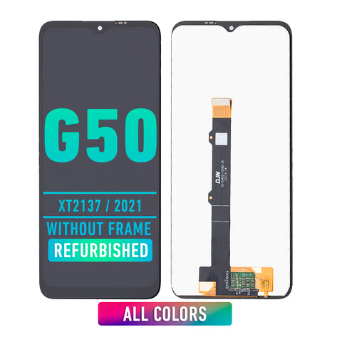 Motorola Moto G50 (XT2137 / 2021) LCD Screen Assembly Replacement Without Frame (Refurbished) (All Colors)