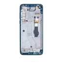Motorola Moto G8 Power (XT2041-1 / XT2041-3) LCD Screen Assembly Replacement With Frame (Refurbished) (Capri Blue)