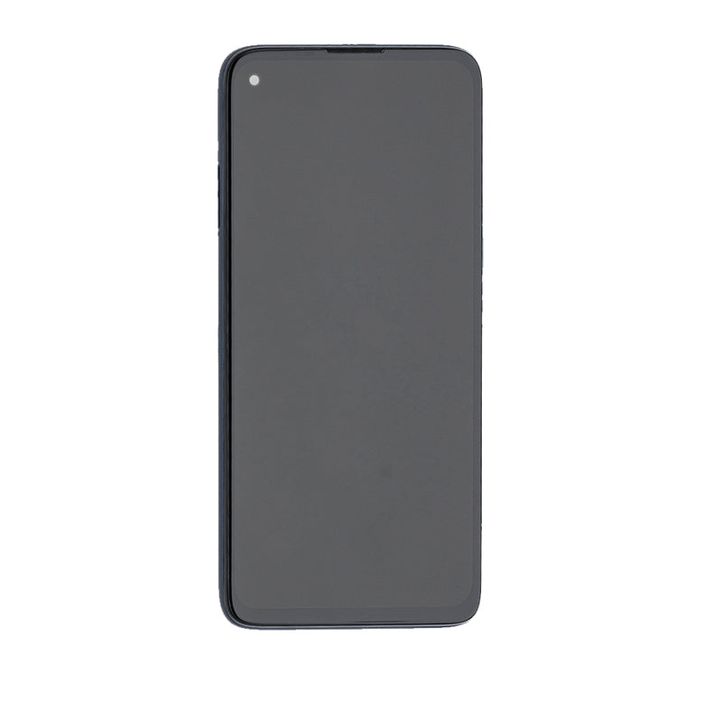 Motorola Moto G8 Power (XT2041-1 / XT2041-3) LCD Screen Assembly Replacement With Frame (Refurbished) (Capri Blue)
