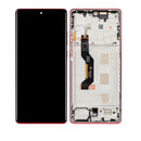 Motorola Moto G85 (XT2427-3 / 2024) OLED Assembly With Frame (Refurbished) (Magenta)