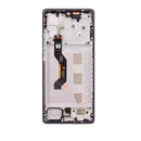 Motorola Moto G85 (XT2427-3 / 2024) OLED Assembly With Frame (Refurbished) (Urban Grey)