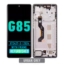 Motorola Moto G85 (XT2427-3 / 2024) OLED Assembly With Frame (Refurbished) (Urban Grey)