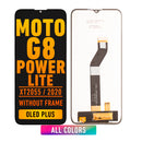 Motorola Moto G8 Power Lite (XT2055) LCD Screen Assembly Replacement Without Frame (OLED PLUS) (All Colors)