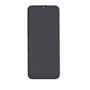 Motorola Moto G8 Power Lite (XT2055) LCD Screen Assembly Replacement With Frame (Refurbished) (Black)