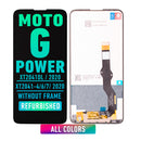 Motorola Moto G Power (XT2041-4 / XT2041-6 / XT2041-7 / XT2041DL / 2020) LCD Screen Assembly Replacement Without Frame (OLED PLUS) (All Colors)
