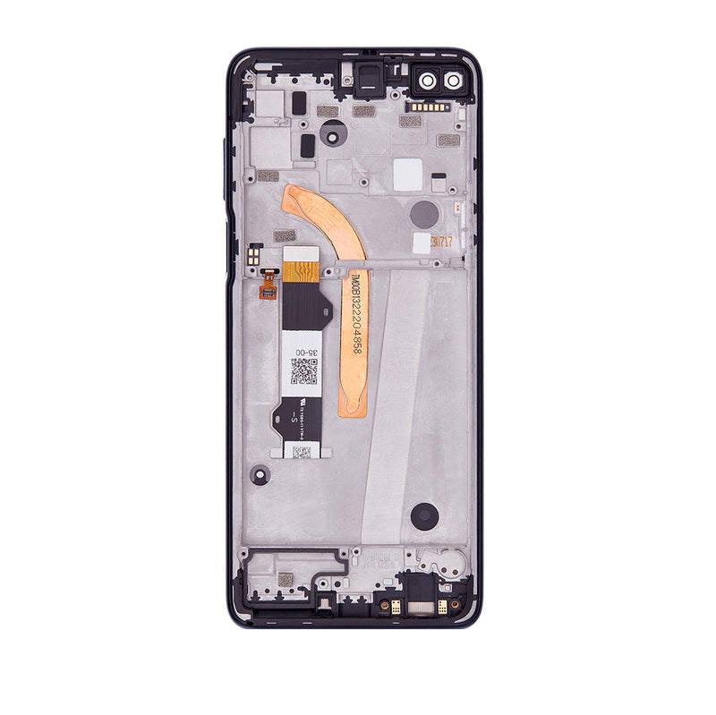 Motorola Moto G 5G Plus (XT2075-3 / 2020) / One 5G (XT2075-2 / 2020) LCD Screen Assembly Replacement With Frame (Refurbished) (Surfing Blue)