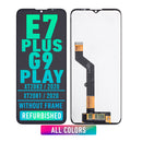 Motorola Moto E7 Plus (XT2081 / 2020) / G9 Play (XT2083 / 2020) LCD Screen Assembly Replacement Without Frame (Refurbished) (All Colors)