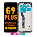 Motorola Moto G9 Plus (XT2087 / 2020) LCD Screen Assembly Replacement With Frame (OLED PLUS) (All Colors)