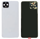 Google Pixel 4 XL Battery Back Cover Glass Glass Replacement With Camera Lens (No Logo) (White)