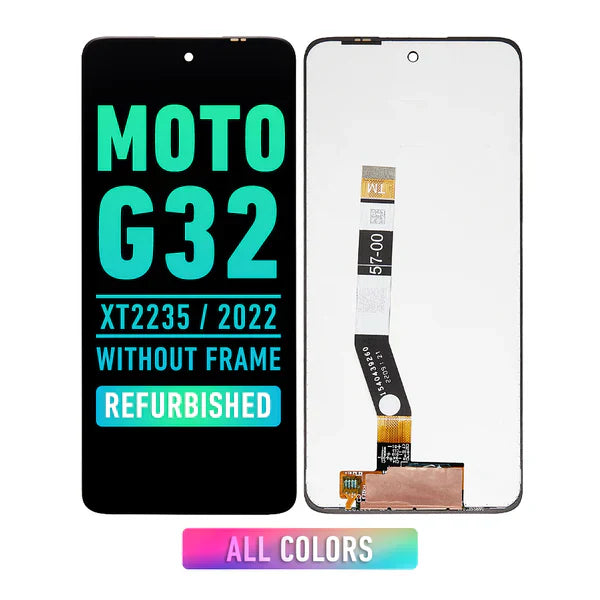 Motorola Moto G32 (XT2235 / 2022) LCD Screen Assembly Replacement Without Frame (Refurbished) (All Colors)