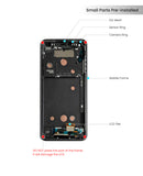 LG G6 LCD Screen Assembly Replacement With Frame (Ice Platinum Silver)