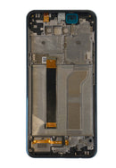 LG K51 / Q51 LCD Screen Assembly Replacement With Frame (Refurbished) (Midnight Green)