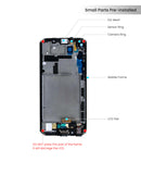LG Q8 2017 (H970 / X800L / X800K) LCD Screen Assembly Replacement With Frame (Black)