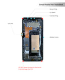 LG V60 ThinQ 5G UW (LM-V605) LCD Screen Assembly Replacement With Frame (Black)