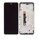 Motorola Edge 20 Lite (XT2139-1 / 2021) OLED Assembly With Frame (Refurbished) (All Colors)