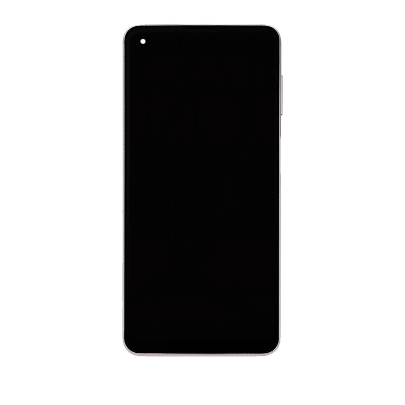 Motorola Moto G Power (XT2117 / 2021) LCD Assembly With Frame (Refurbished) (Polar Silver)