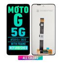Motorola Moto G 5G (XT2213 / 2022) LCD Screen Assembly Replacement Without Frame (Refurbished) (All Colors)