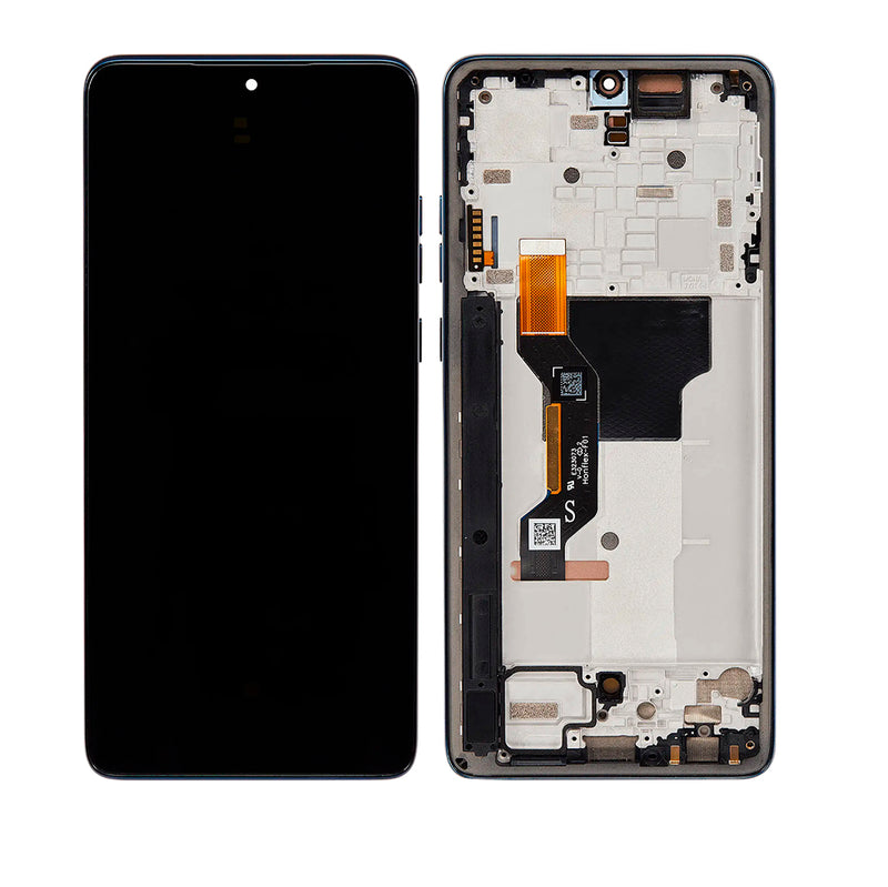 Motorola Moto G Stylus 5G (XT2517-3 /2025) / Edge 60 Stylus (XT2517-4 /2025) OLED Screen Assembly Replacement With Frame (Refurbished) (SURF THE WEB)