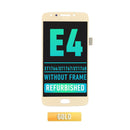 Motorola E4 (XT1764 / XT1767 / XT1768)  LCD Screen Assembly Replacement Without Frame (Refurbished) (Gold)