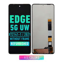 Motorola EDGE 5G UW (XT2141-1 / 2021) LCD Screen Assembly Replacement Without Frame (Refurbished) (All Colors)