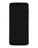 Motorola Moto E5 Plus (XT1924) LCD Screen Assembly Replacement With Frame (Refurbished) (Black)