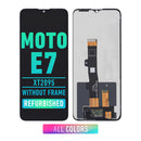 Motorola Moto E7 XT2095-2 LCD LCD Screen Assembly Replacement Without Frame (Refurbished)
