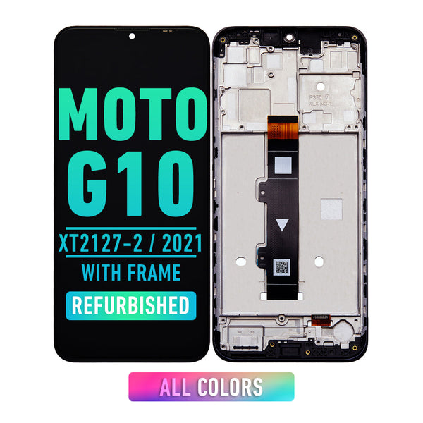 Motorola Moto G10 (XT2127-2 / 2021) LCD Screen Assembly Replacement Wi