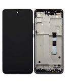 Motorola Moto One G 5G ACE UW (Verizon Version) (XT2113-1/2 / 2021) LCD Screen Assembly Replacement With Frame (Refurbished) (Volcanic Gray)