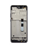 Motorola Moto One G 5G ACE UW (Verizon Version) (XT2113-1/2 / 2021) LCD Screen Assembly Replacement With Frame (Refurbished) (Volcanic Gray)