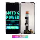 Motorola Moto G Power (XT2165/2022) LCD Screen Assembly Replacement Without Frame (Refurbished) (All Colors)