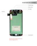 Motorola Moto X4 (XT1900) LCD Screen Assembly Replacement Without Frame (Refurbished) (Blue)