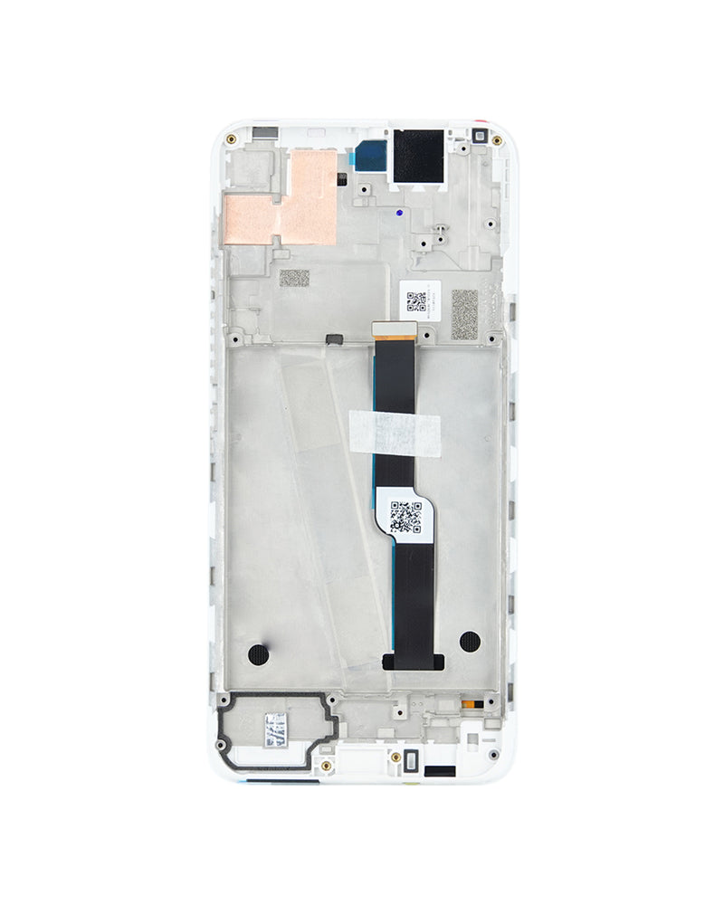 Motorola One Fusion Plus (XT2067 / 2020) LCD Screen Assembly Replacement With Frame (Refurbished) (Moonlight White)