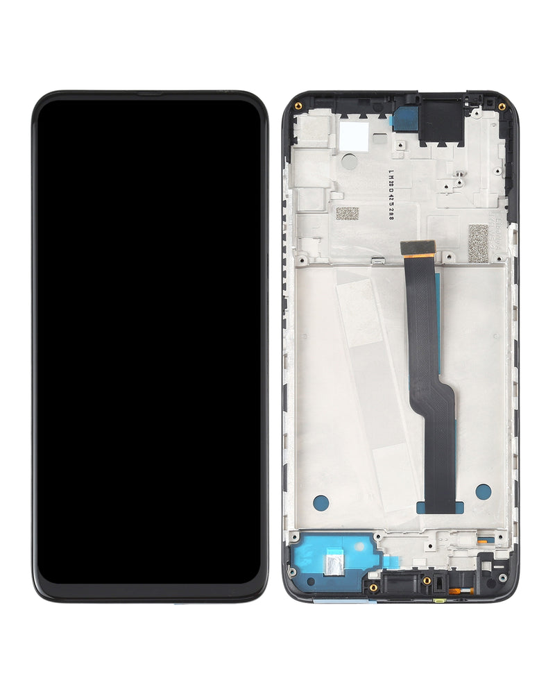 Motorola One Fusion Plus (XT2067 / 2020) LCD Screen Assembly Replacement With Frame (Refurbished) (Twilight Blue)