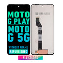 Motorola Moto G Play (XT2615/2026)/ G 5G (XT2613/2026) LCD Screen Assembly Replacement Without Frame (Refurbished) (All Colors)