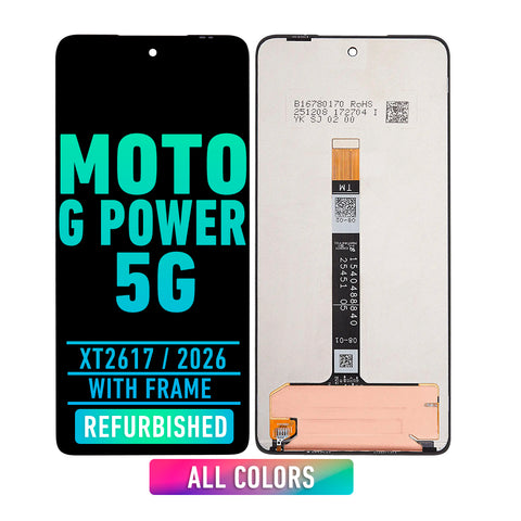 Motorola Moto G Power 5G (XT2617 /2026) LCD Assembly Without Frame (Refurbished) (All Colors)