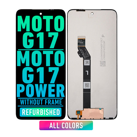 Motorola Moto G17 (XT2623 / 2026) / G17 Power (XT2623-4 / 2026) LCD Assembly Without Frame (Refurbished) (All Colors)
