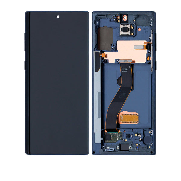 Samsung Galaxy Note 10 OLED Screen Assembly Replacement With Frame (OLED PLUS) (Aura Glow)