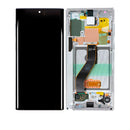 Samsung Galaxy Note 10 OLED Screen Assembly Replacement With Frame (OLED PLUS) (Aura White)
