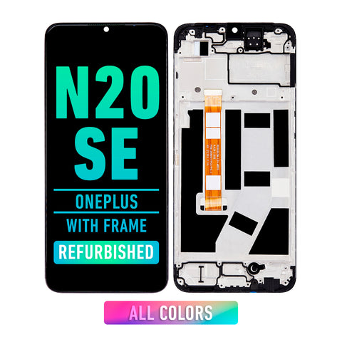 OnePlus Nord N20 SE LCD Screen Assembly Replacement With Frame (Refurbished) (All Colors)