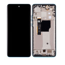 Motorola Moto Edge 40 Neo (XT2307-1 / 2023) OLED Assembly With Frame (Refurbished) (Caneel Bay)