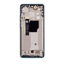 Motorola Moto Edge 40 Neo (XT2307-1 / 2023) OLED Assembly With Frame (Refurbished) (Caneel Bay)