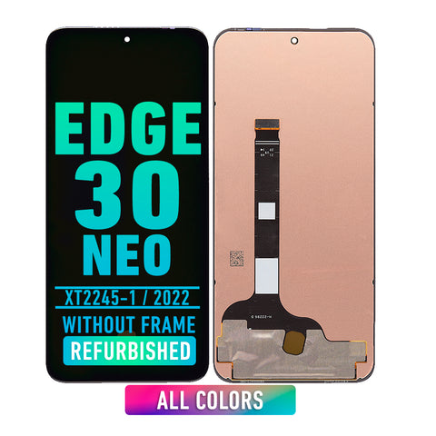 Motorola Edge 30 Neo (XT2245-1 / 2022) OLED Assembly Without Frame (Refurbished) (All Colors)