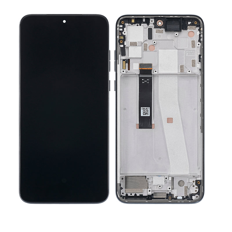 Motorola Edge 30 Neo (XT2245-1 / 2022) OLED Assembly With Frame (Refurbished) (Black Onyx)