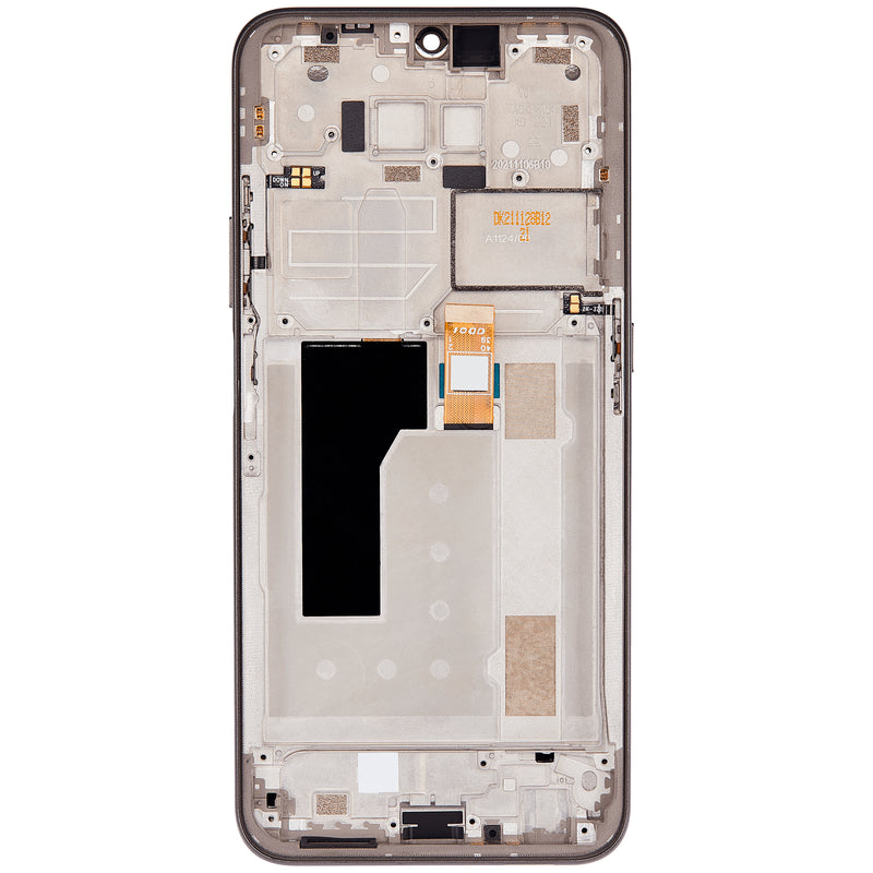 Nokia G300 LCD Screen Assembly Replacement With Frame (Refurbished) (Meteor Gray)