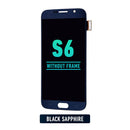 Samsung Galaxy S6 OLED Screen Assembly Replacement Without Frame (Refurbished) (Black Sapphire)