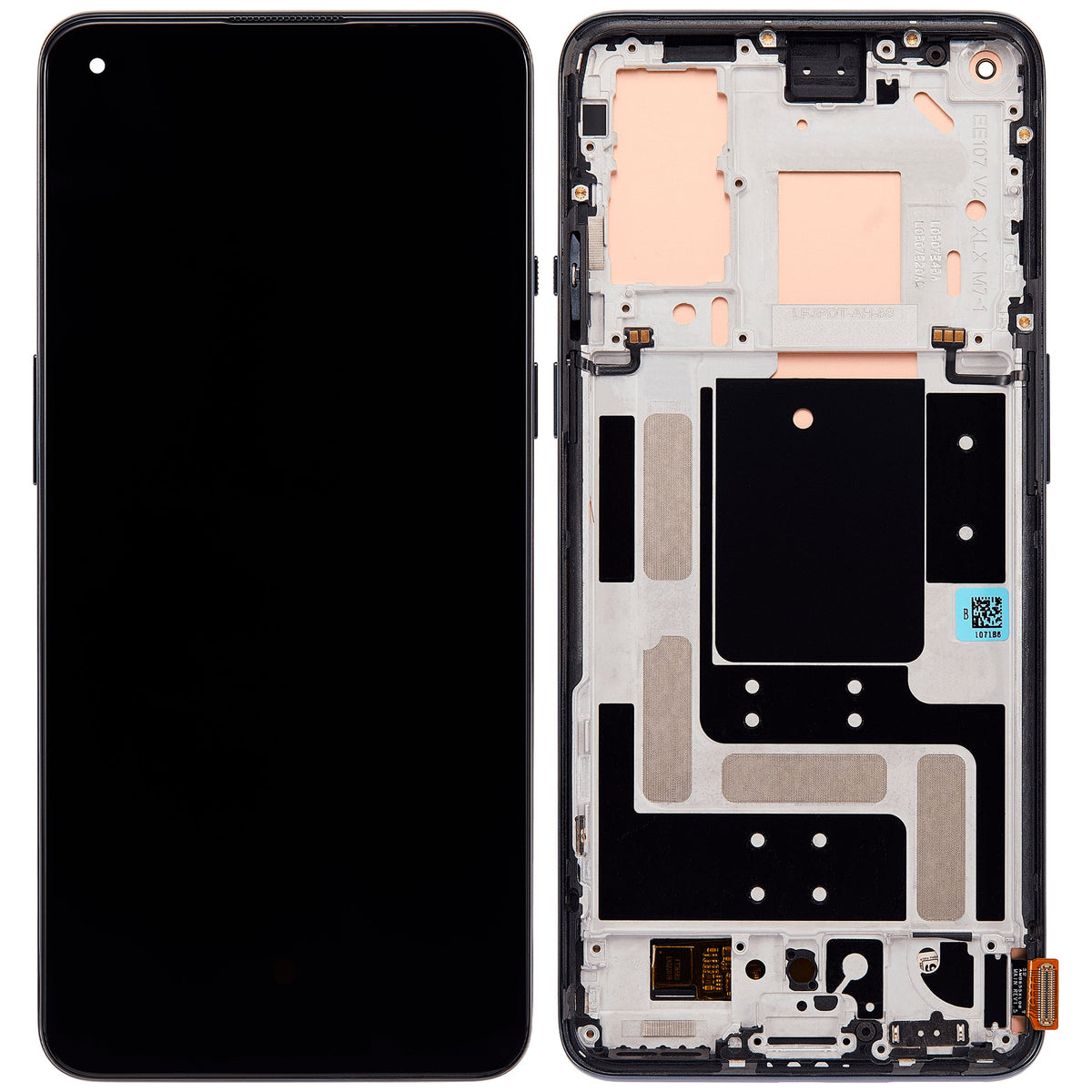 OnePlus 9 OLED Screen Assembly Replacement With Frame (US Version) (OL
