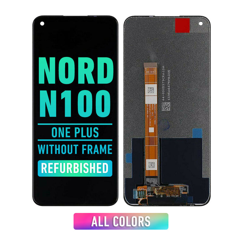 OnePlus Nord N100 LCD Screen Assembly Replacement Without Frame (Refurbished) (All Colors)