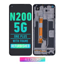 OnePlus Nord N200 5G LCD Assembly Replacement With Frame (Refurbished) (All Colors)